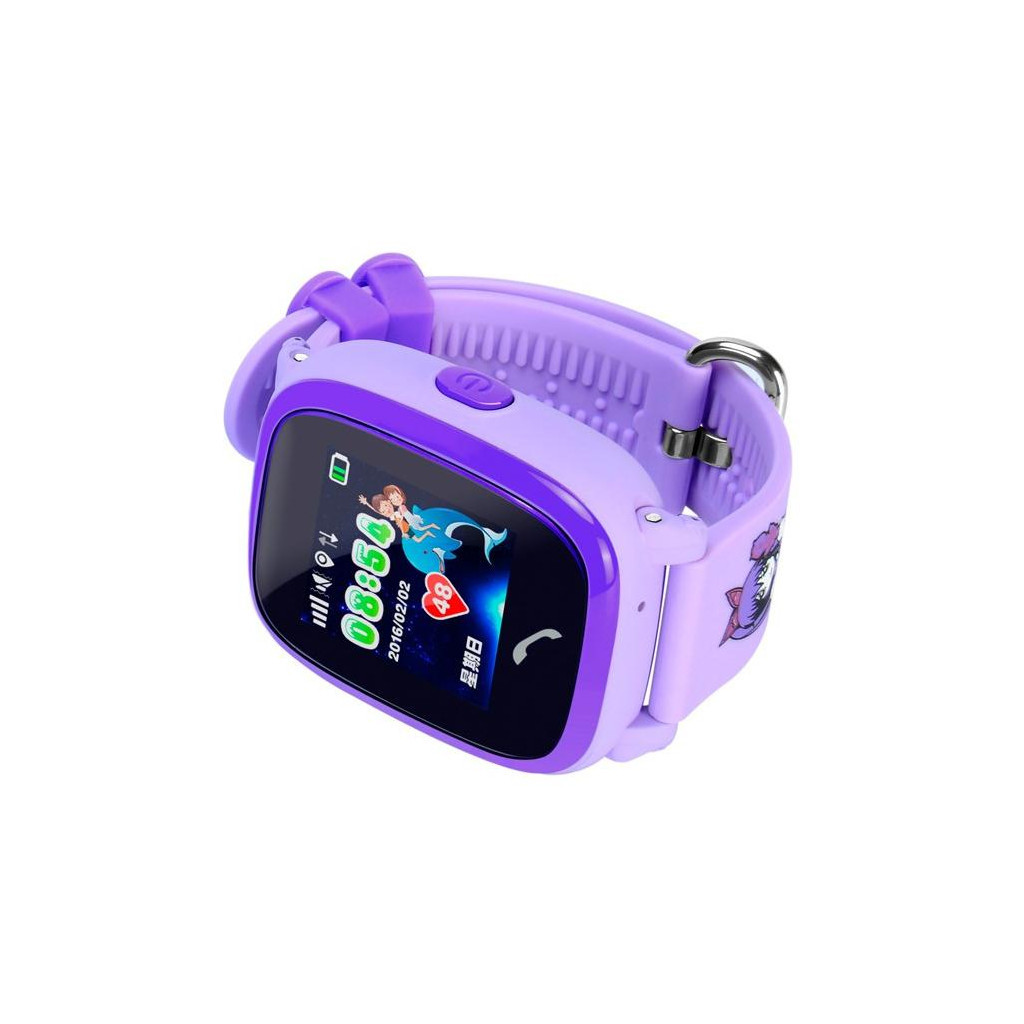 Смарт-годинник UWatch DF25 Kids waterproof smart watch Purple (F_52339) - зображення 6