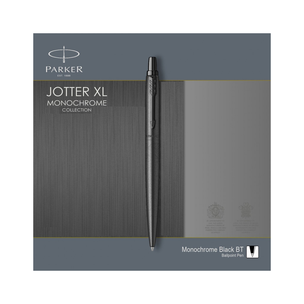 Ручка кулькова Parker JOTTER 17 XL Monochrome Black BT BP (12 432) - зображення 2