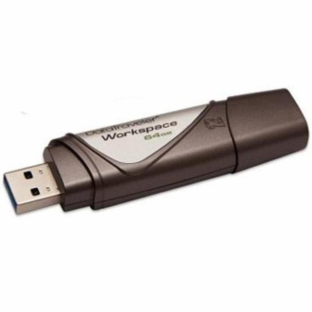 USB флеш накопичувач Kingston 64Gb DataTraveler Workspace (DTWS/64GB) - зображення 2