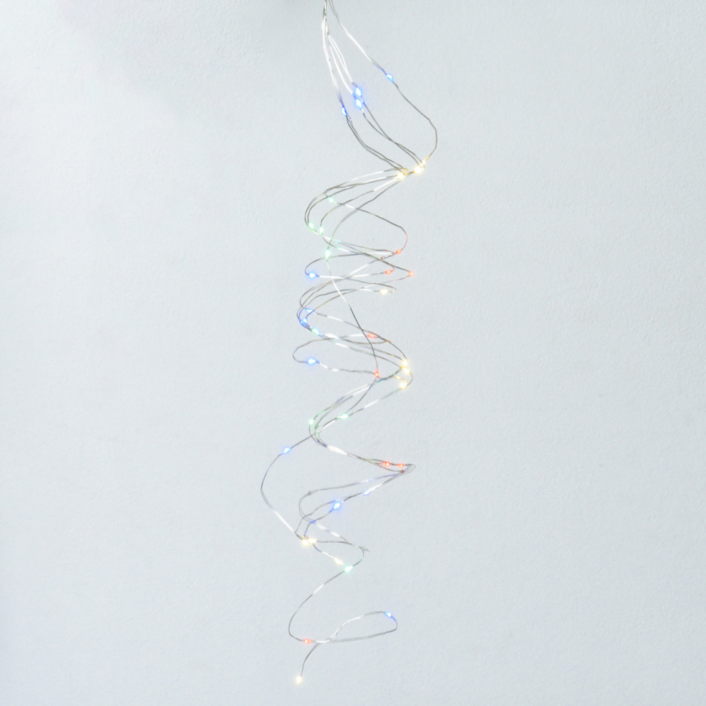 Гірлянда YES! Fun Пучок на мідному дроті 50 LED Різнокольорова 1 м Статична На батарейках (975014) - зображення 1