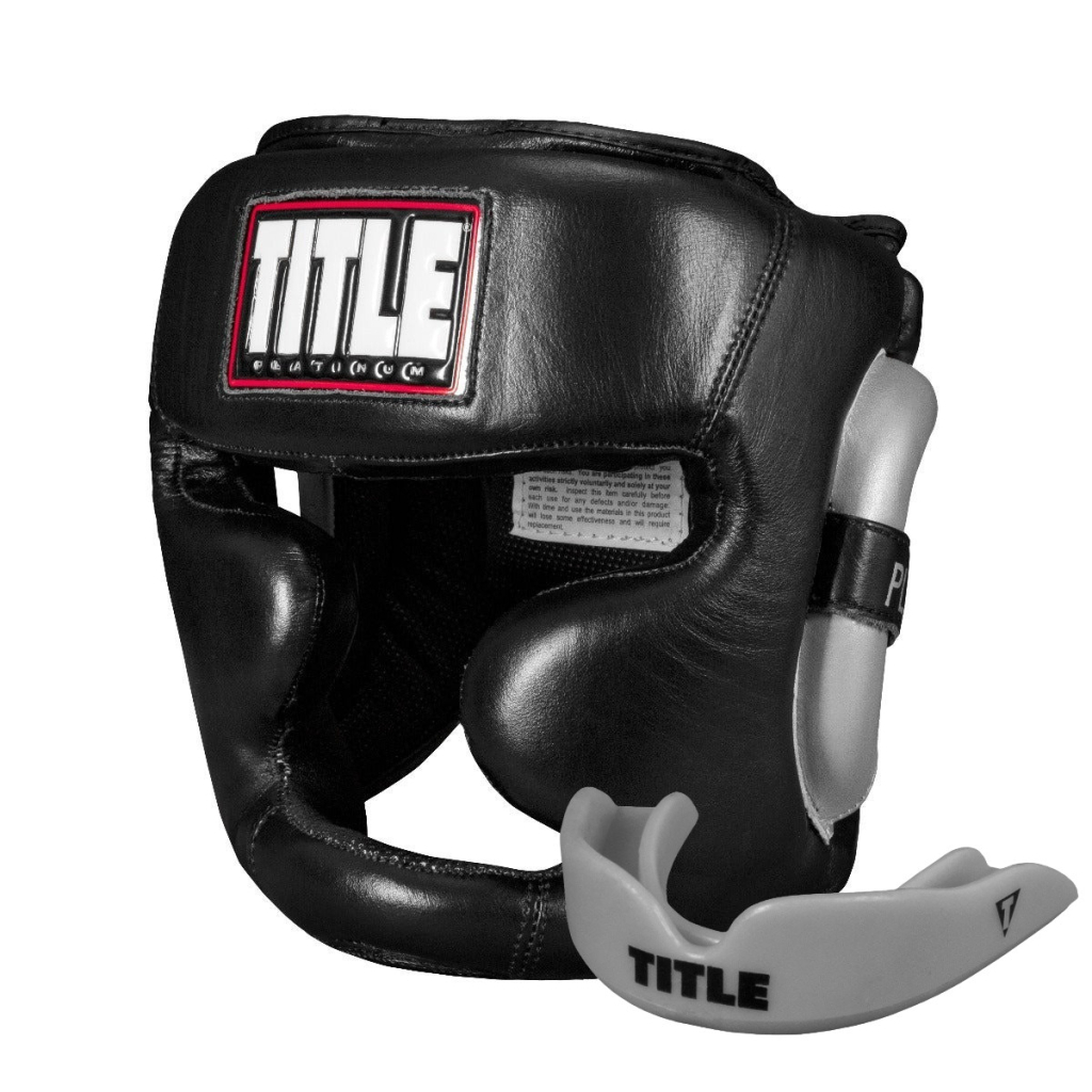 Боксерський шолом Title Platinum Premier Full 2.0 Black L (PHGF2 L BK) - зображення 1