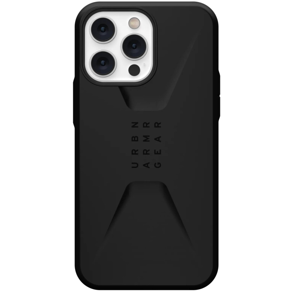 Чохол до мобільного телефона UAG Apple iPhone 14 Pro Max Civilian, Black (114043114040) - зображення 1