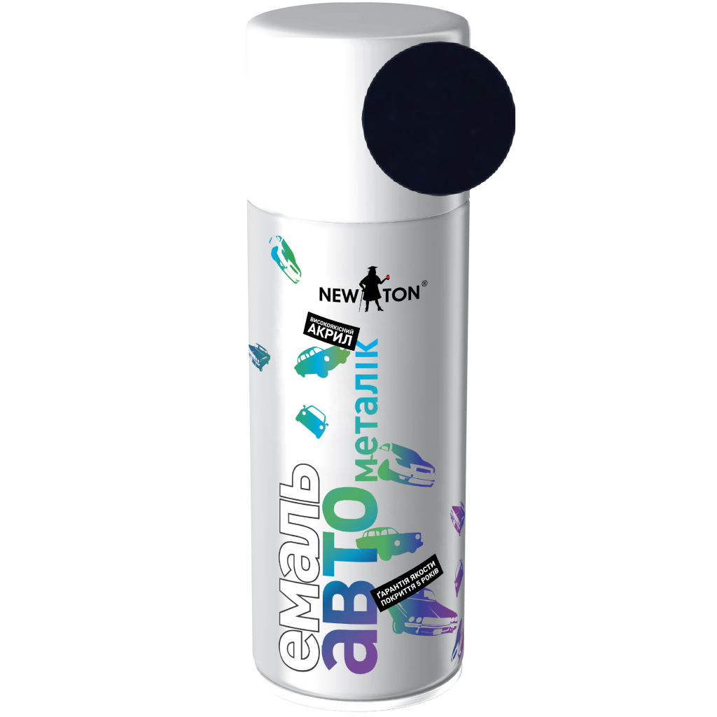 Аерозольна фарба для автомобіля New Ton 499 мет. рив'єра 400 мл (000000515) - изображение 1
