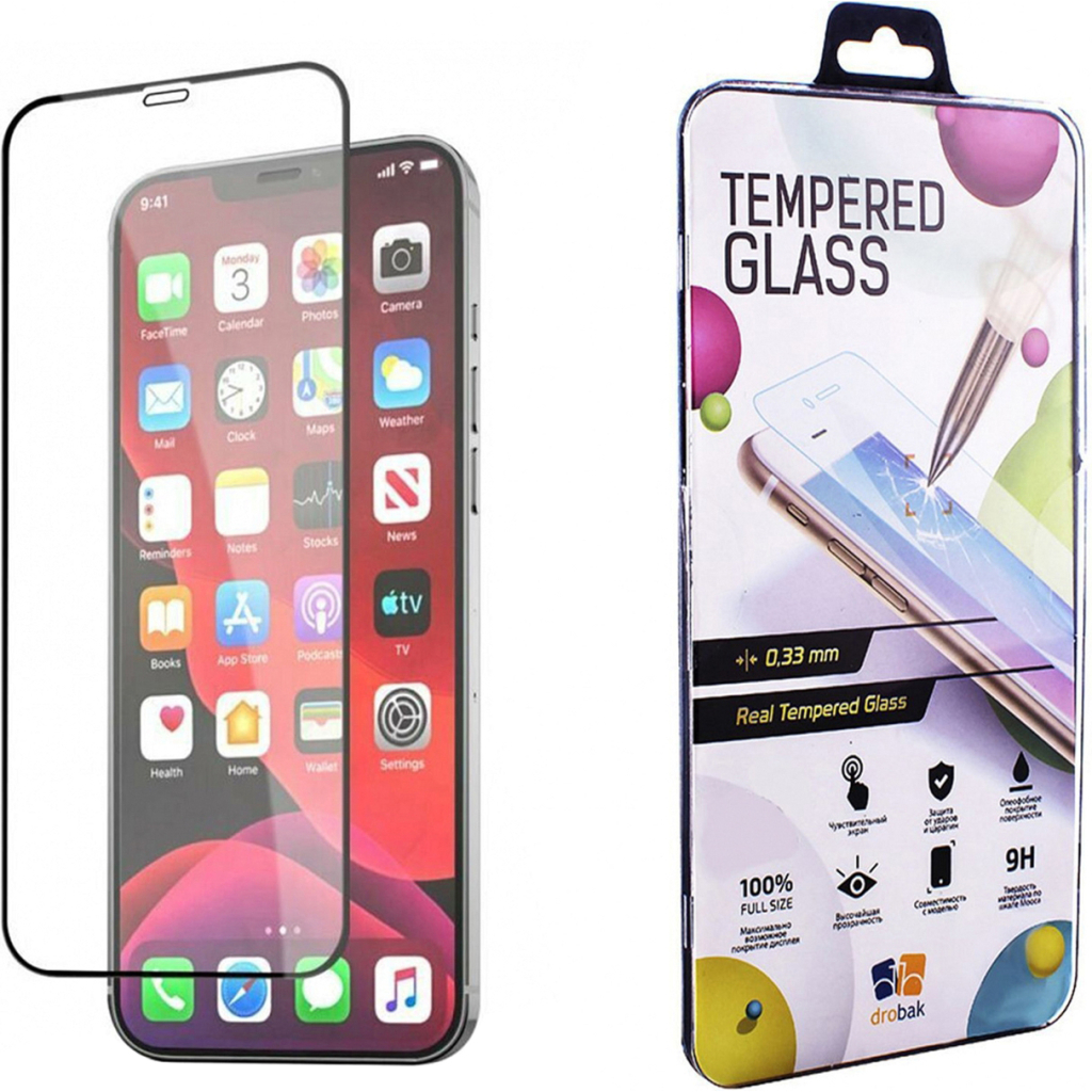 Скло захисне Drobak Apple iPhone 13 Pro (606038) - зображення 1