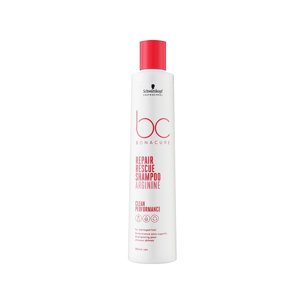 Шампунь Schwarzkopf Professional ВС Bonacure Repair Rescue Shampoo Arginine Clean Performance 250 мл (4045787724653) - зображення 1