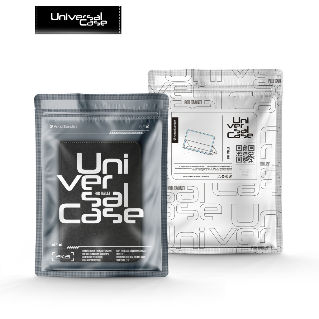 Чохол до планшета Armorstandart Elastic Band 8 Black (ARM59081) - зображення 5