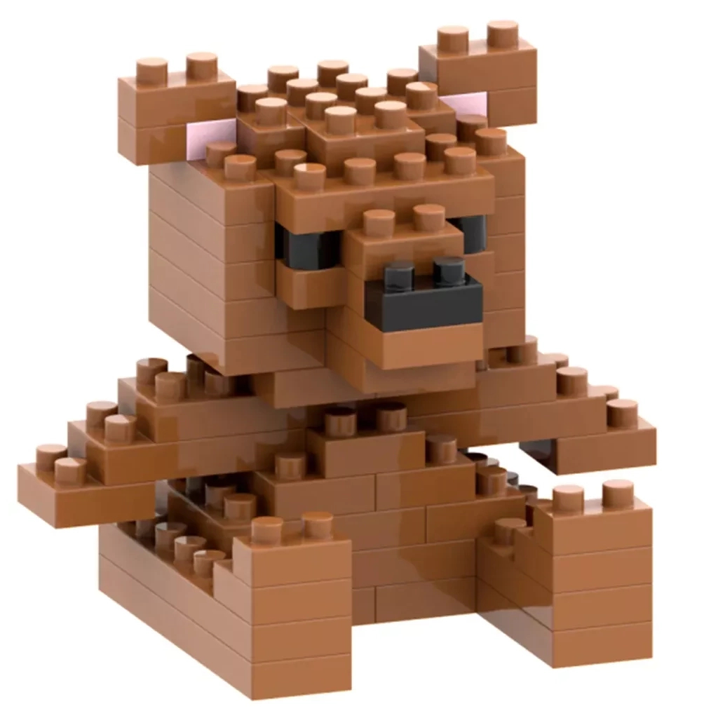 Конструктор BRIXIES Листівка Ведмедик Тедді (220.024) - зображення 2