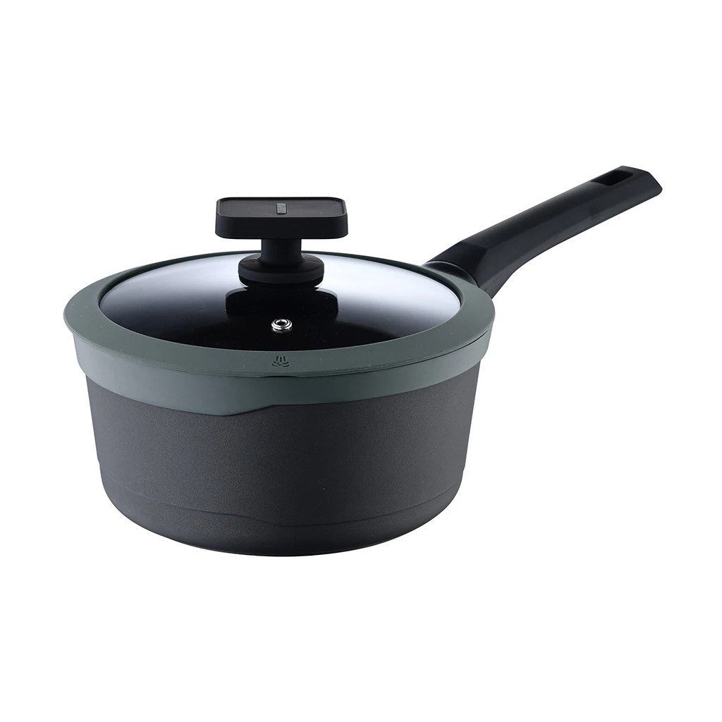 Ківш MasterPro Gastro Reeco з кришкою 16 см 1,3 л (BGMP-8113) - зображення 1