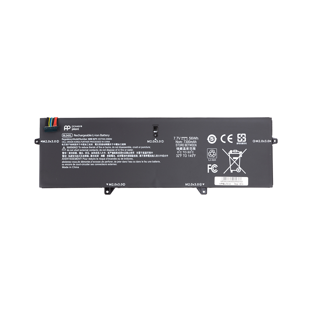 Акумулятор до ноутбука PowerPlant HP EliteBook X360 1040 G5 (BL04XL) 7.7V 7300mAh (NB461882) - зображення 1