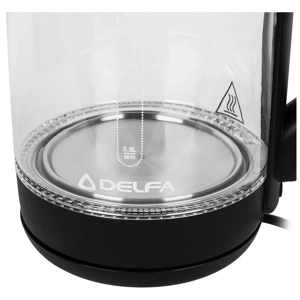 Електрочайник Delfa DK 2650 X - зображення 5