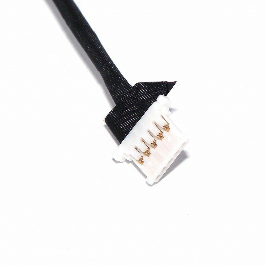 Роз'єм живлення ноутбука з кабелем Lenovo PJ862 (bevel USB), 5-pin, 9 см (A49087) - зображення 3