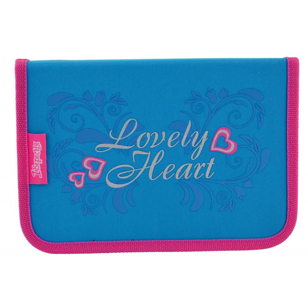 Пенал 1 вересня Heart твердий одинарний з клапаном (532172) - зображення 3