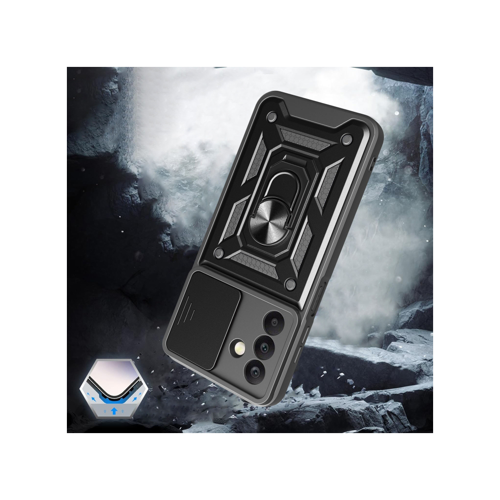 Чохол до мобільного телефона BeCover Military Samsung Galaxy A26 SM-A266 Black (712861) - зображення 4