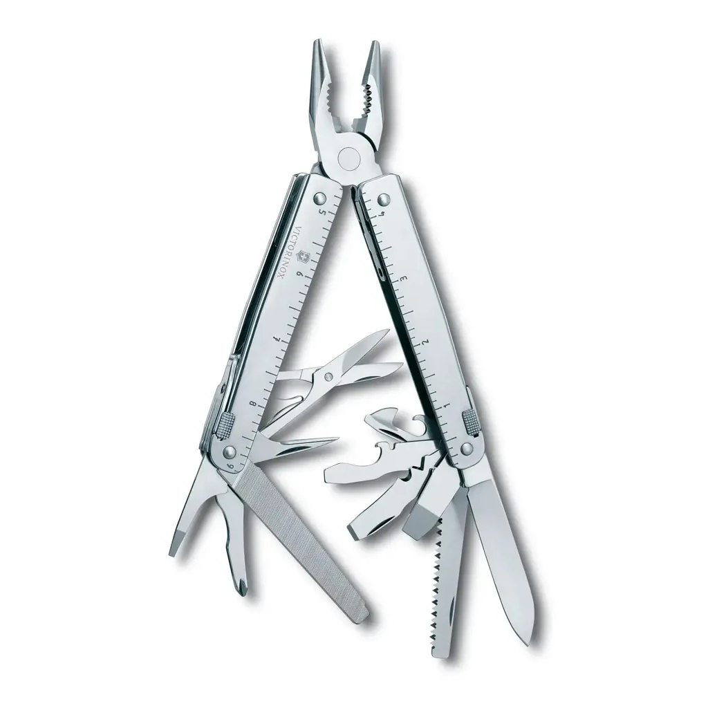 Мультитул Victorinox SwissTool X Plus Ratchet Leather Case (3.0339.L) - изображение 8