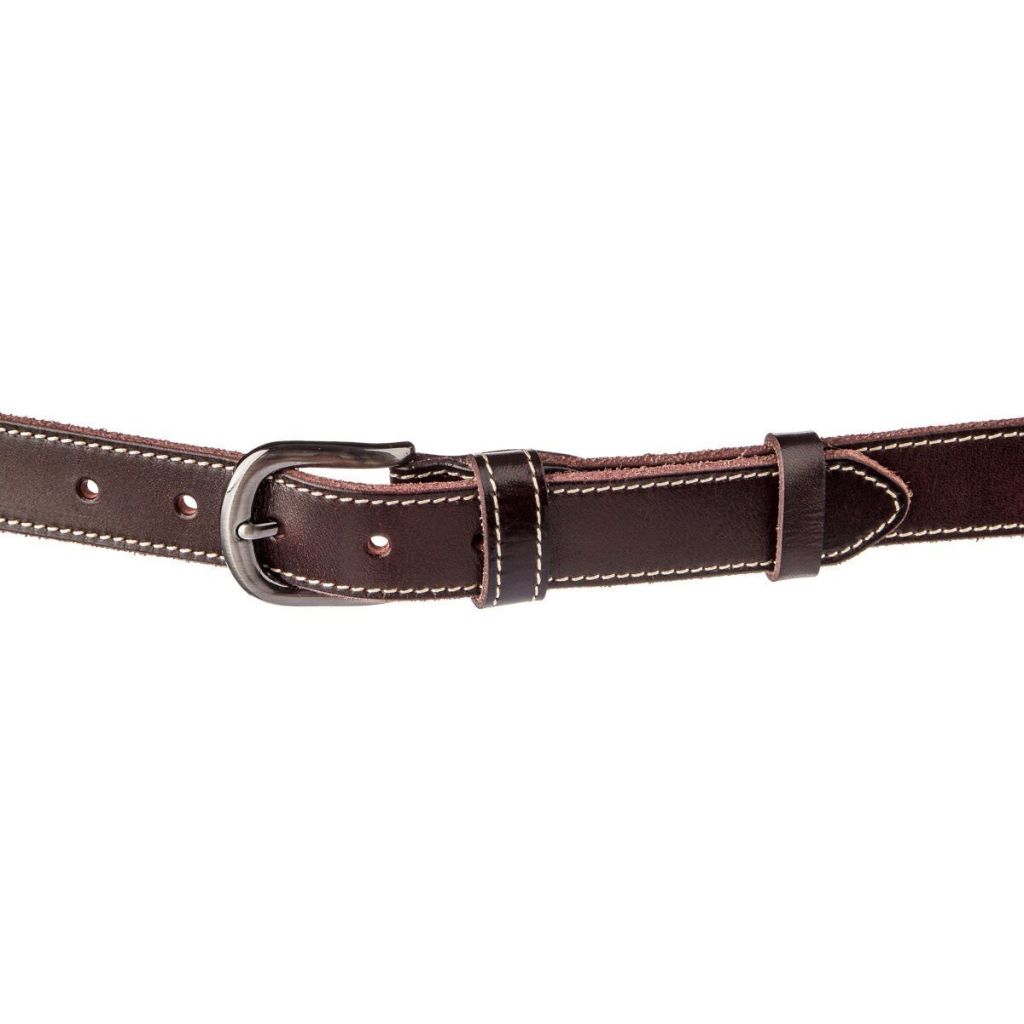 Ремінь Vintage Унісекс Темно-коричневий (20125) - зображення 2