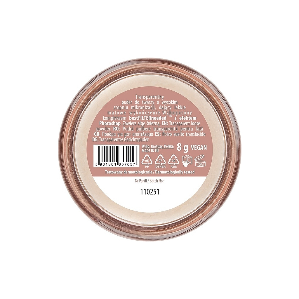 Пудра для обличчя NAM Setting Translucent Прозора (5901801657057) - изображение 3