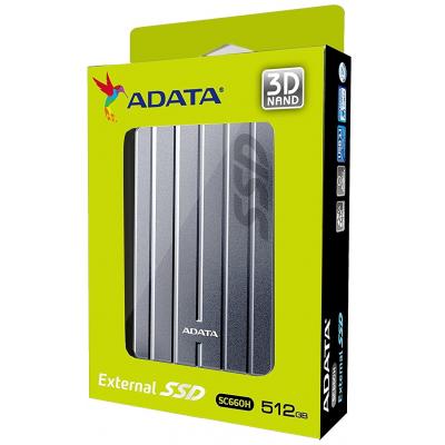 Накопичувач SSD USB 3.1 512GB ADATA (ASC660H-512GU3-CTI) - зображення 7