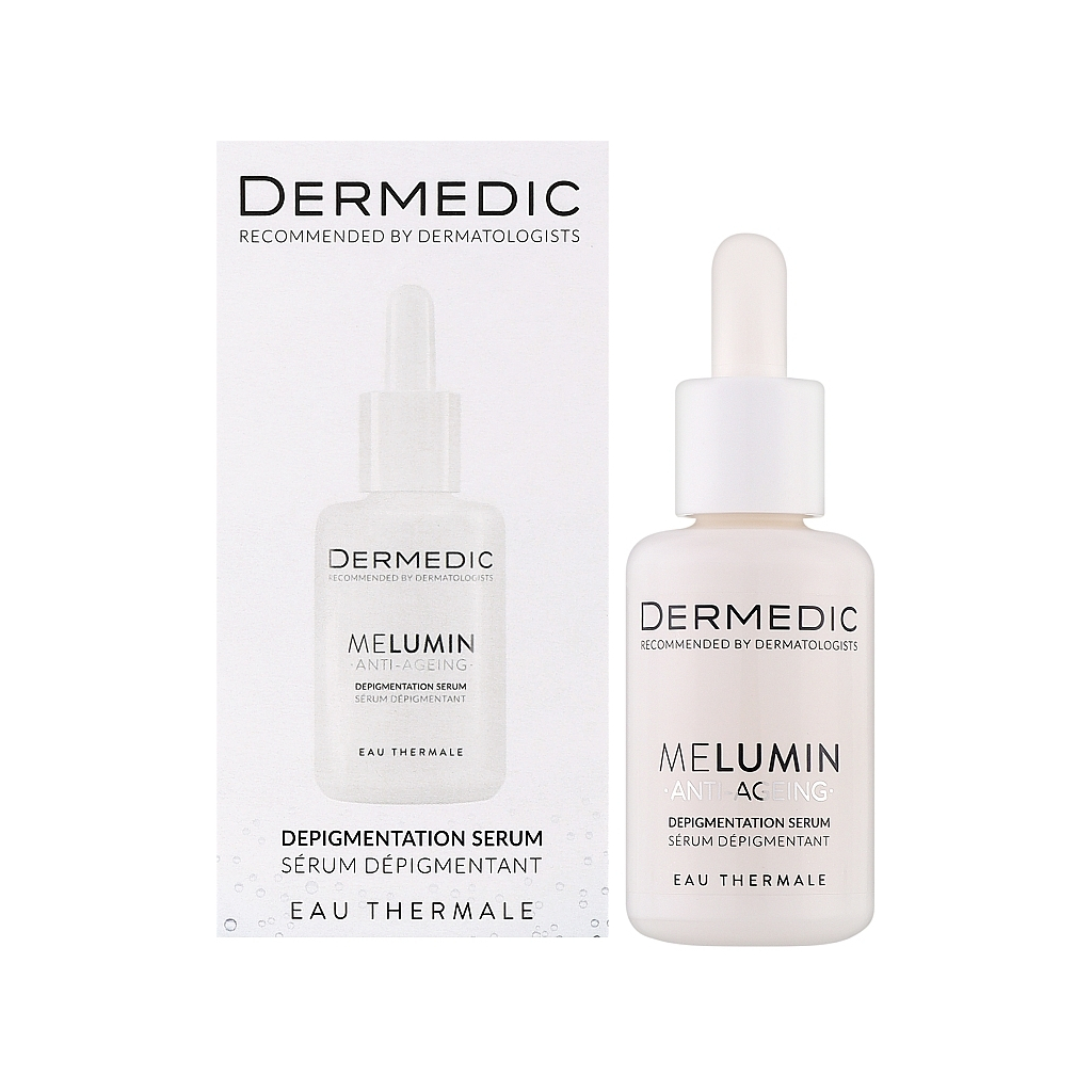 Сироватка для обличчя Dermedic Melumin Проти пігментації 30 мл (5901643177430) - зображення 1
