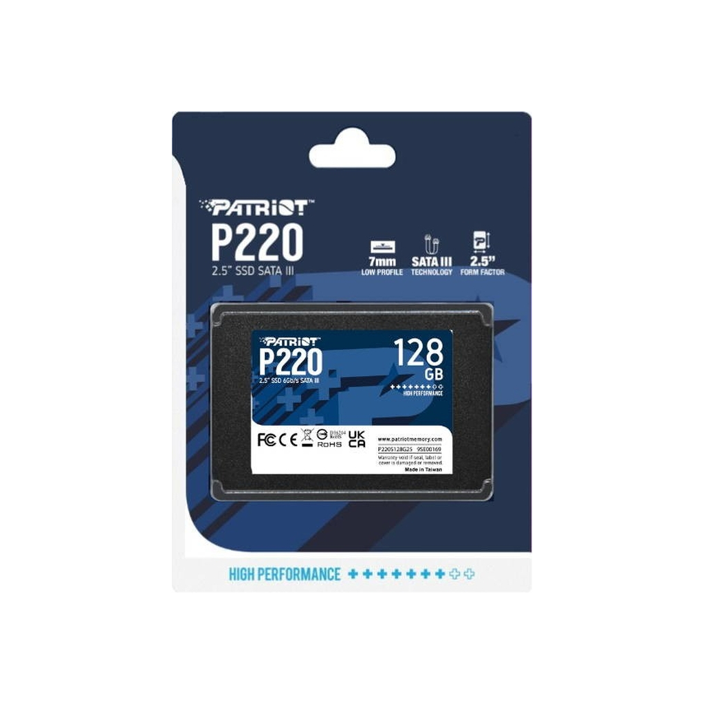 Накопичувач SSD 2.5" 128GB P220 Patriot (P220S128G25) - зображення 4