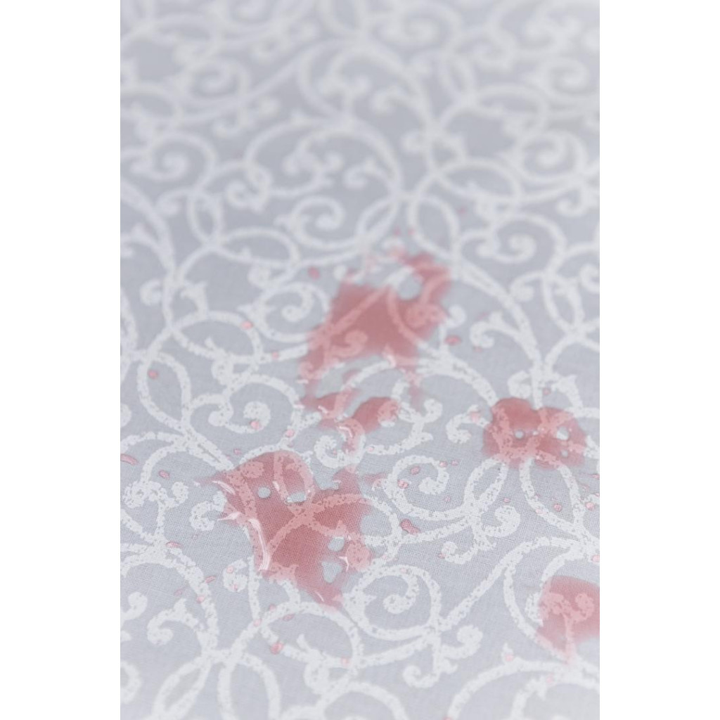 Скатертина Прованс непромокаюча Simfoni Айс Вензель 220х136 см (033603) - зображення 3