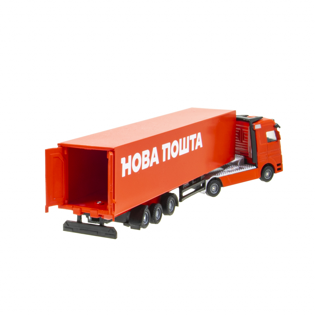 Машина Технопарк Фура Нова Пошта червона (SB-15-12-RED-WB(CIS)) - зображення 5