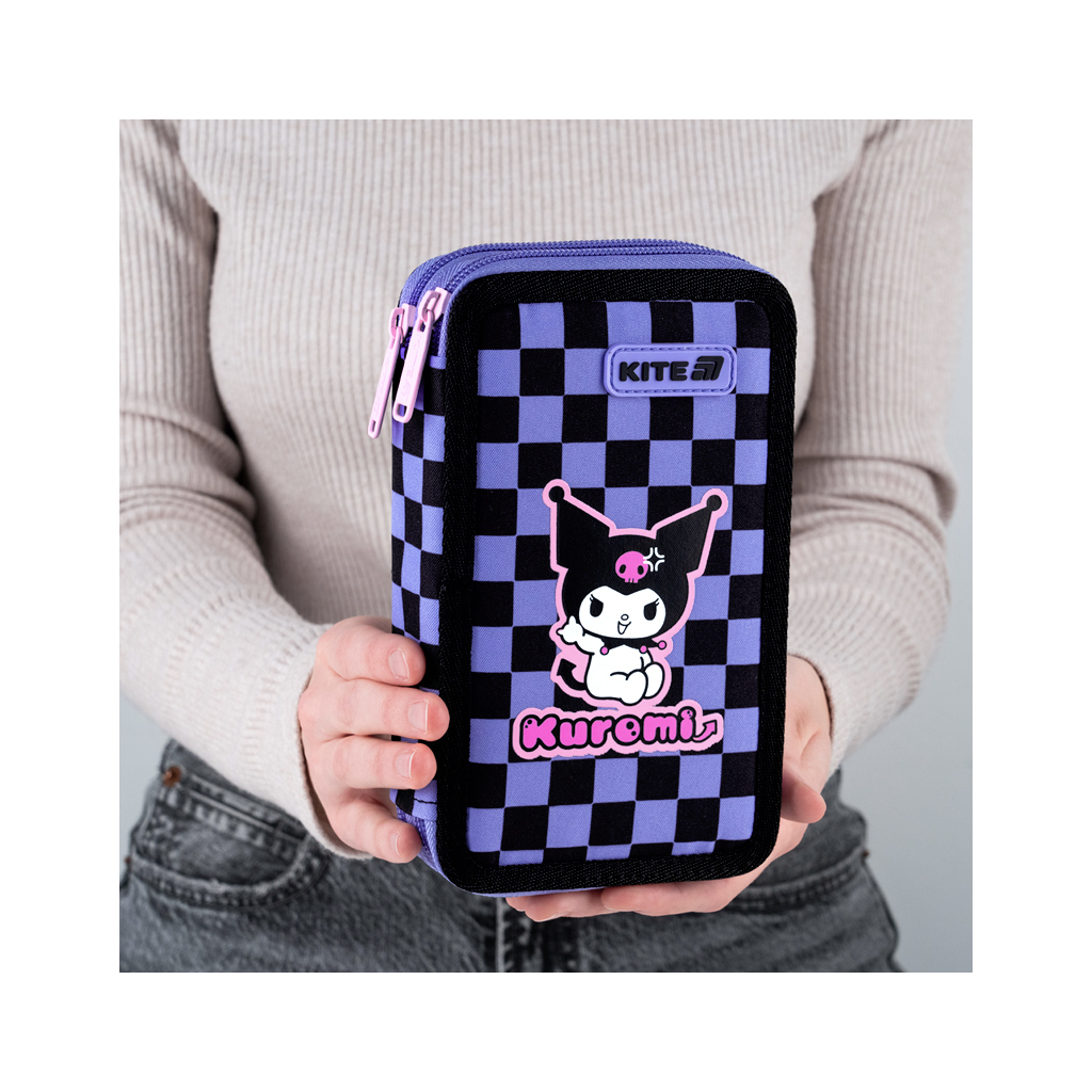 Пенал Kite 623 Kuromi, 2 відділення (HK25-623) - зображення 7