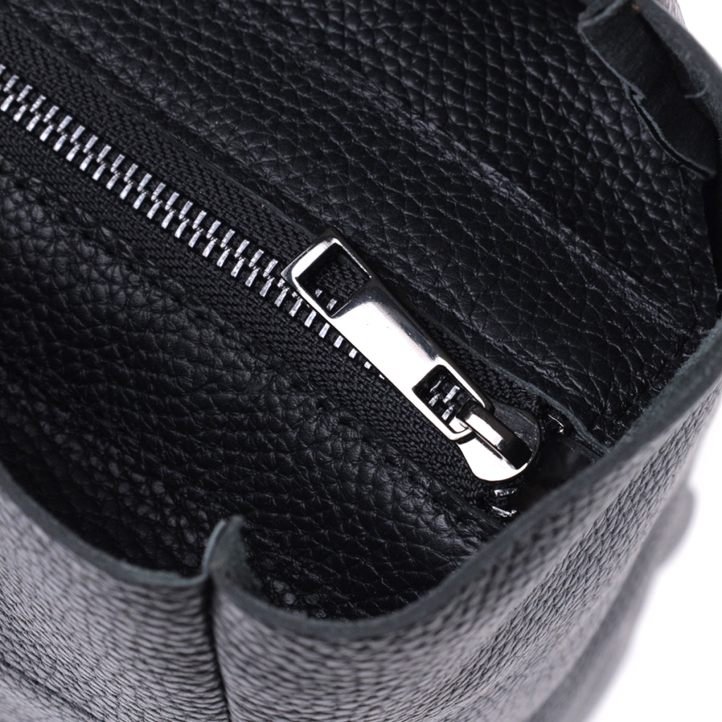 Сумка Shvigel З натуральної шкіри Чорна (22845) - зображення 5