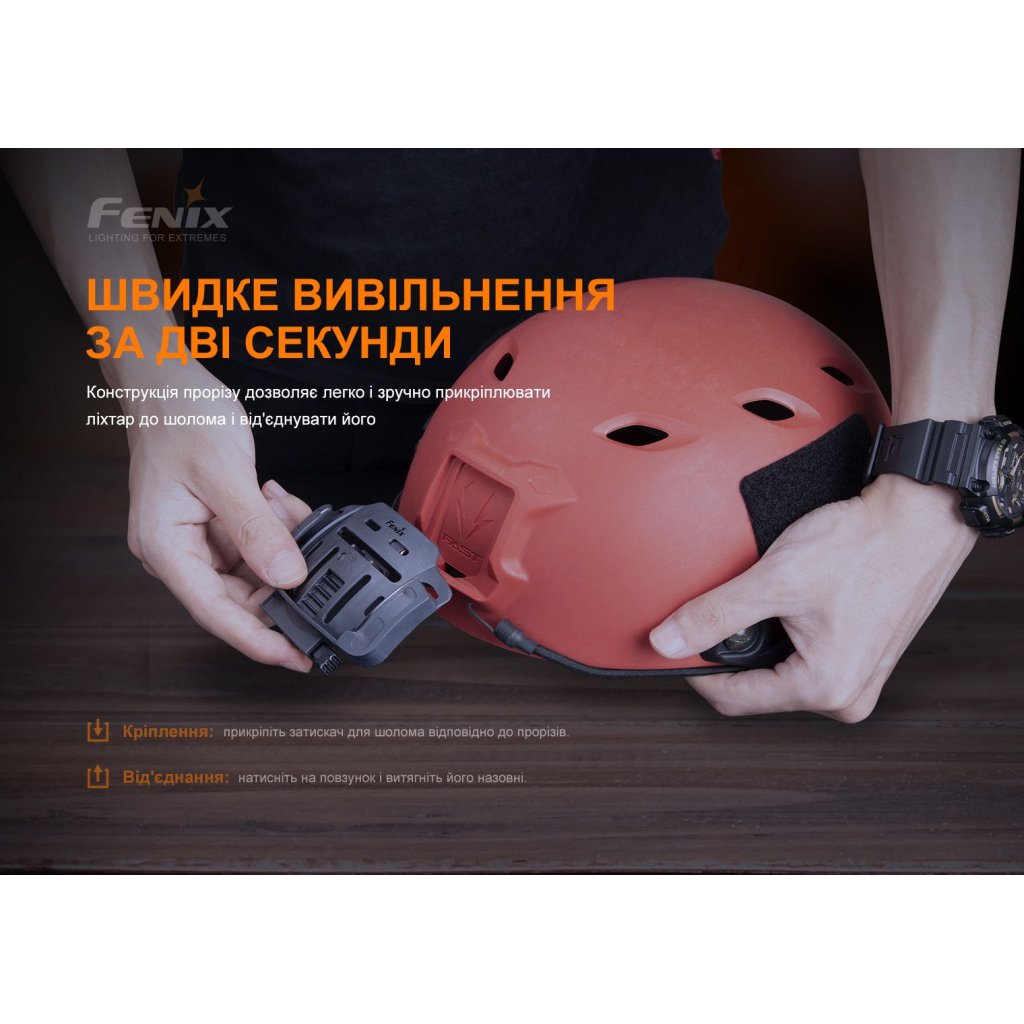 Кріплення для ліхтаря Fenix ALG-04 - изображение 5