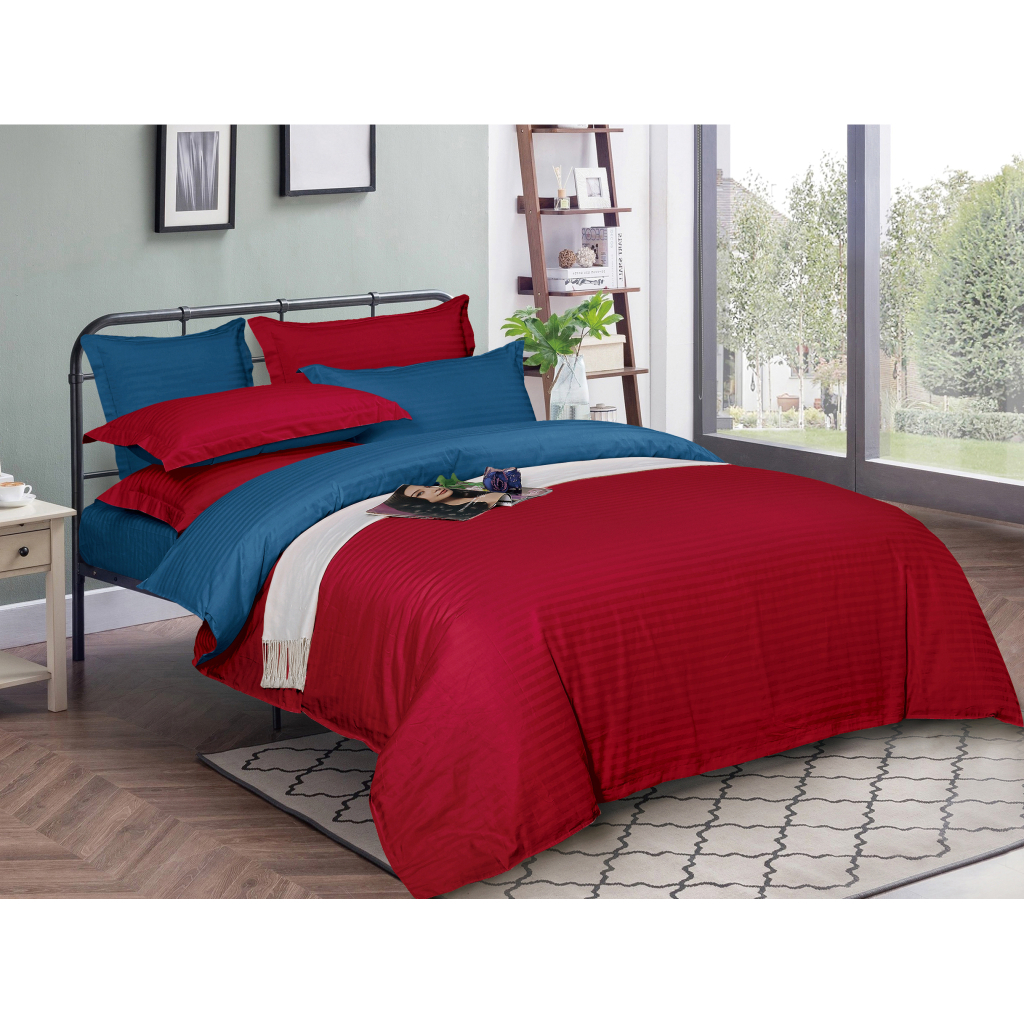 Постільна білизна MirSon Satin Stripe 30-0018 + 30-0019 Mardin 110х140 Дитяча (2200005247358) - зображення 1