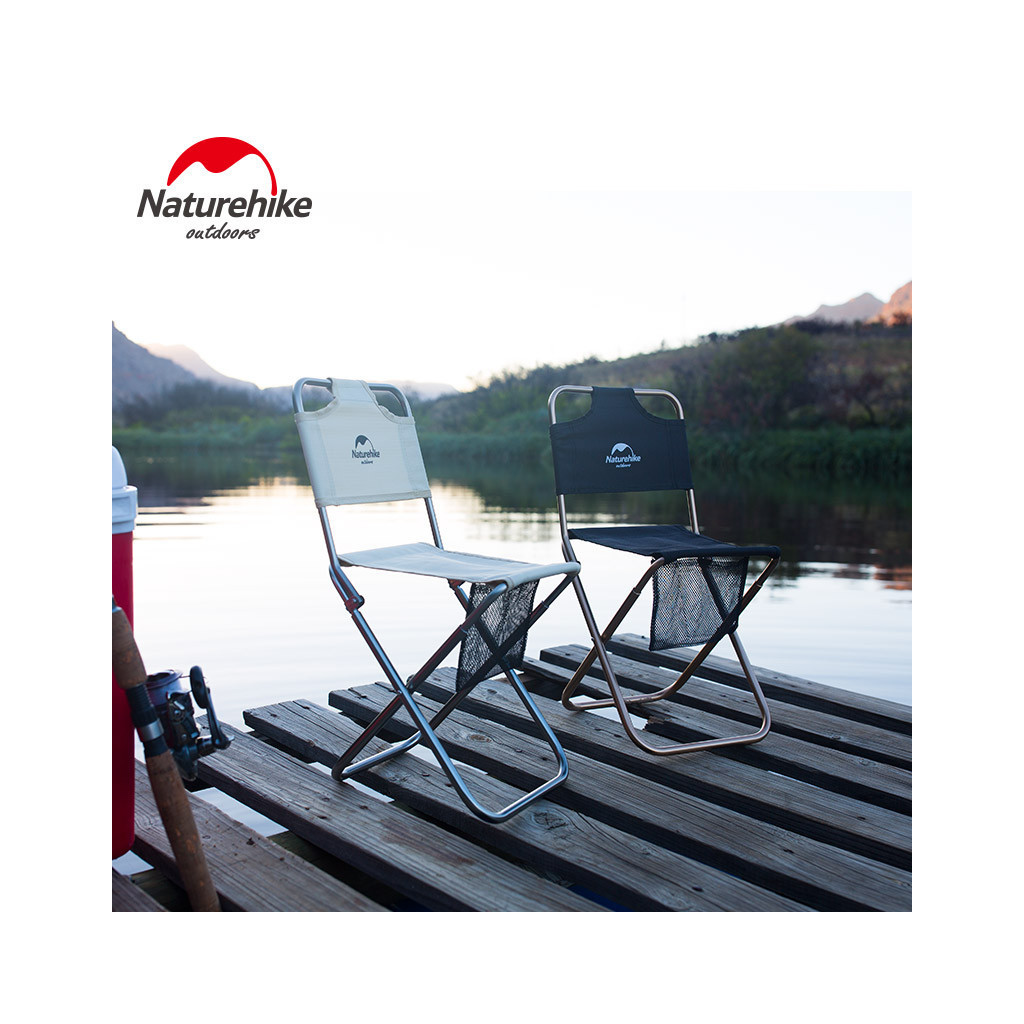 Стілець складаний Naturehike MZ01 NH18M001-Z хакі (6927595733813) - зображення 7