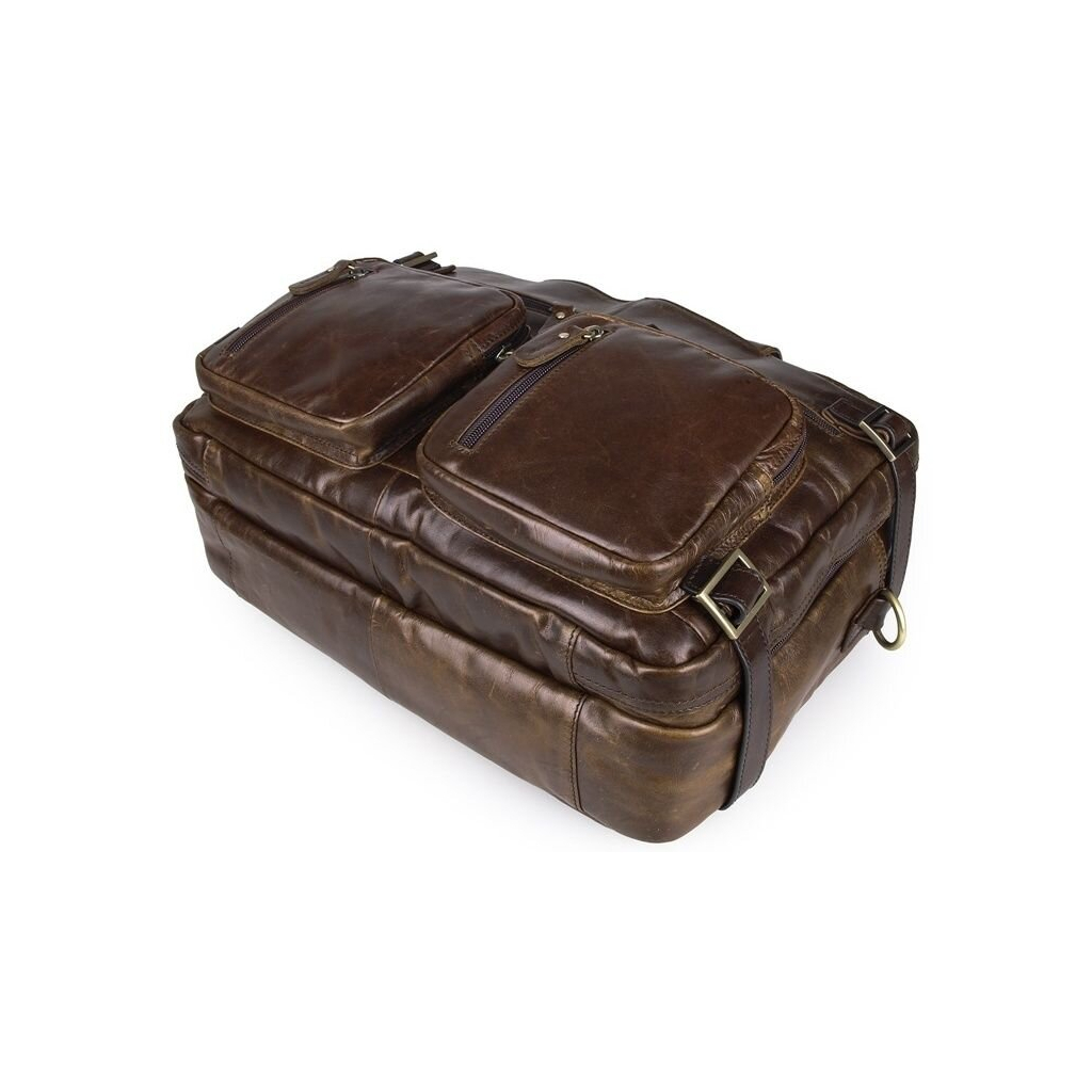 Сумка Vintage Коричнева (14074) - зображення 6