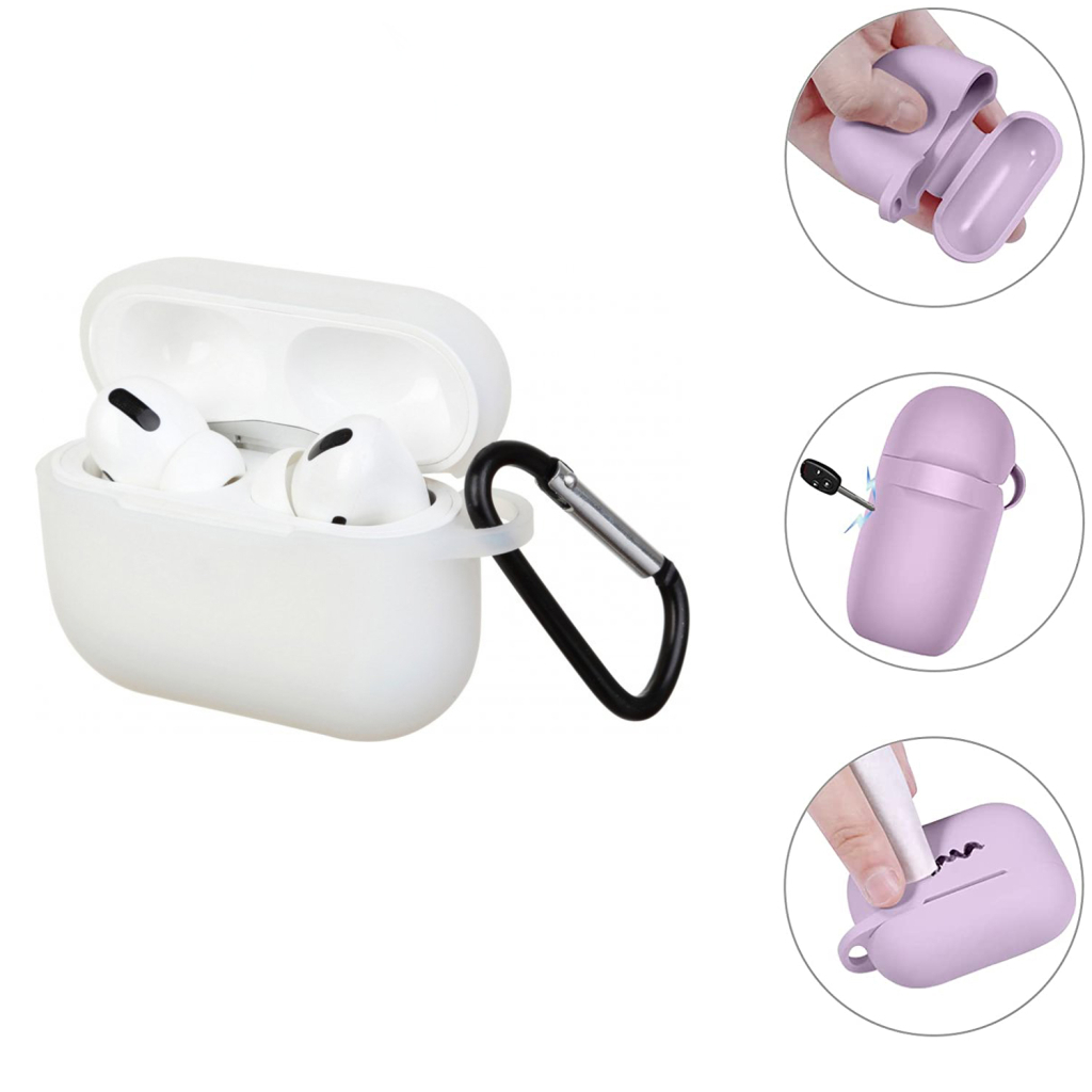 Чохол для навушників BeCover Silicon для Apple AirPods (3nd Gen) Transparancy (707232) - изображение 2