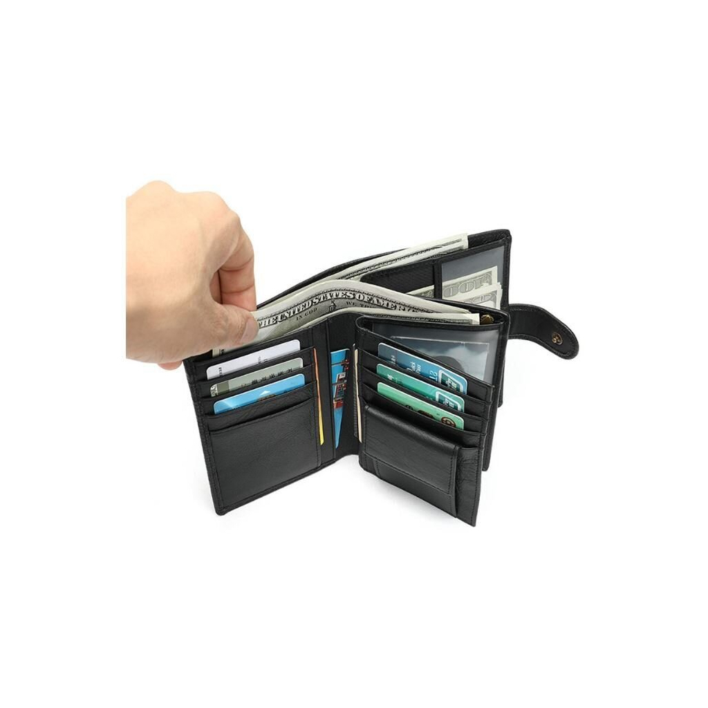 Гаманець Vintage Чорний (14927) - изображение 10