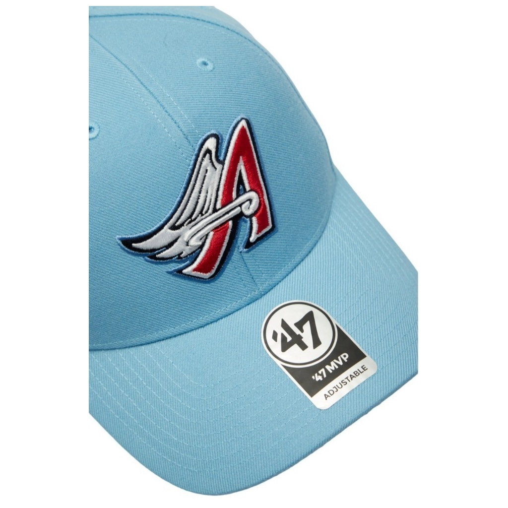 Кепка 47 Brand LA ANGELS COOPERSTOWN MVP04WBV-CO61 блакитний (194602099996) - зображення 4
