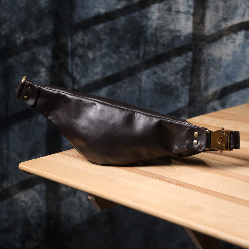 Сумка Shvigel З натуральної шкіри Коричнева (23135) - зображення 11