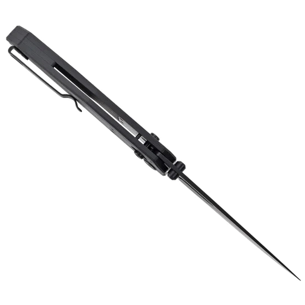 Ніж Hightron Sharplyn, 14C28N, G10 + CF, чорний, чорний клинок (HK01BLK) - зображення 4