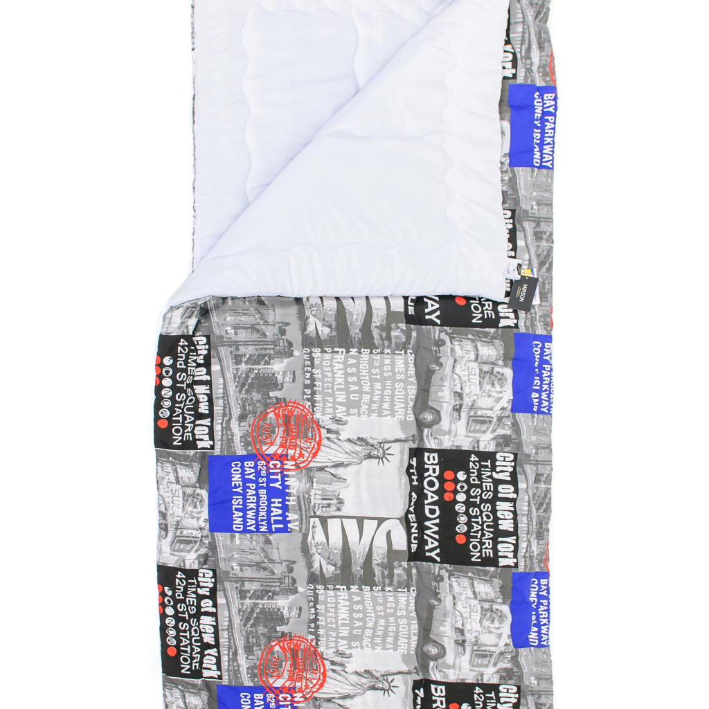 Ковдра MirSon Набір Tencel Зима №3693 Print Line Beatrice + 2 подушки середні 200х220+2х50х70 (2200004848129) - зображення 4