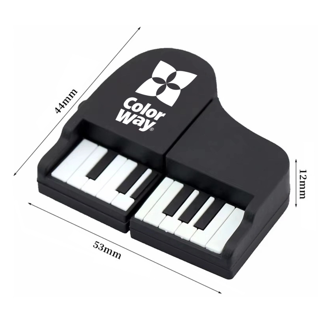 USB флеш накопичувач ColorWay Piano 64 GB 3.0 Black (CW-USBPO64) - изображение 8