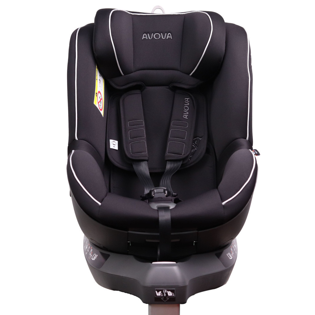 Автокрісло Avova Sperber-Fix i-Size 0-1 Pearl Black (4260621465015) - зображення 8