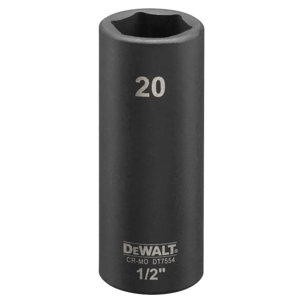 Торцева головка DeWALT IMPACT ударна довга, 1/2 х 20 мм (DT7554) - picture 1