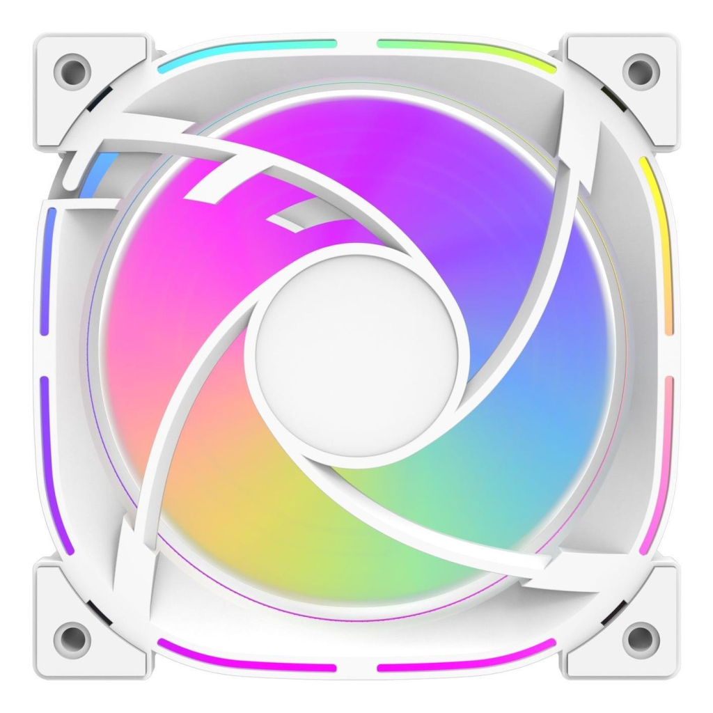 Кулер до корпусу DARKFLASH INF24 3IN1(PWM) WHITE - зображення 6