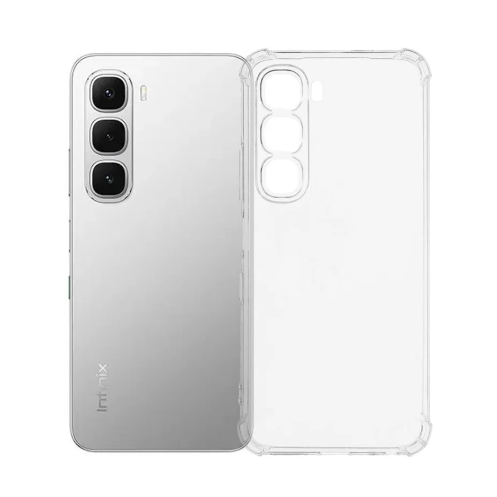 Чохол до мобільного телефона BeCover Anti-Shock Infinix Hot 60 5G (X6726) / 60i 4G (X6728) Clear (714403) - зображення 8