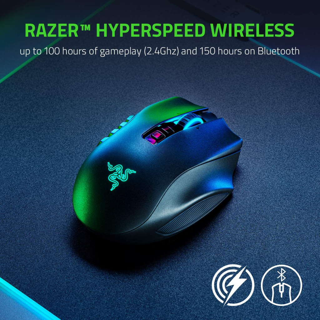 Мишка Razer Naga PRO Wireless Black (RZ01-03420100-R3G1) - зображення 2