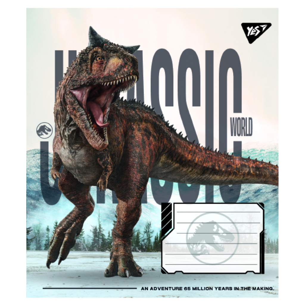 Зошит Yes JURASSIC WORLD ALIVE А5 24 аркушів клітинка (767682) - зображення 6