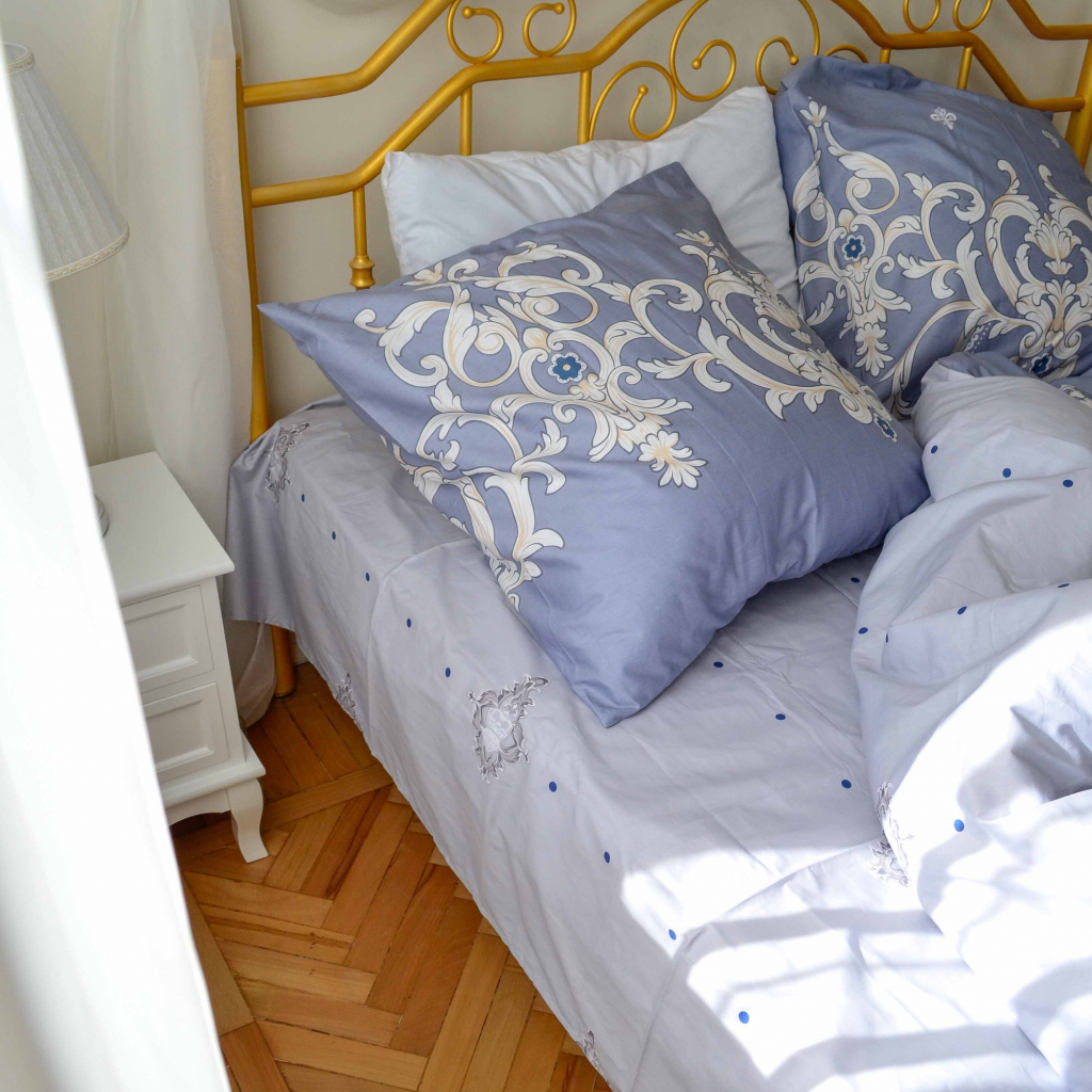 Постільна білизна Viluta 566 Сатин Твіл полуторна (566_pl) - зображення 4