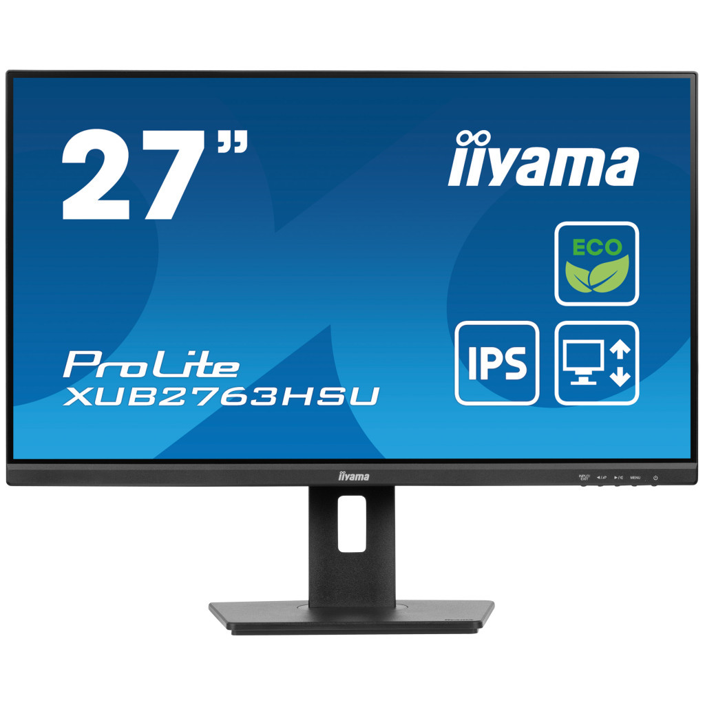 Монітор iiyama XUB2763HSU-B1 - зображення 1