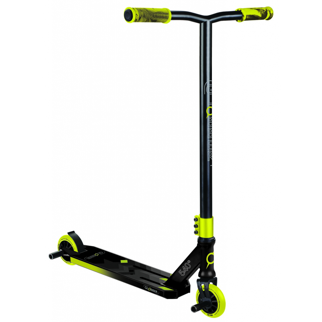 Самокат Globber GS540 чорно-жовтий трюковий з пегами (622-107-3) - зображення 3