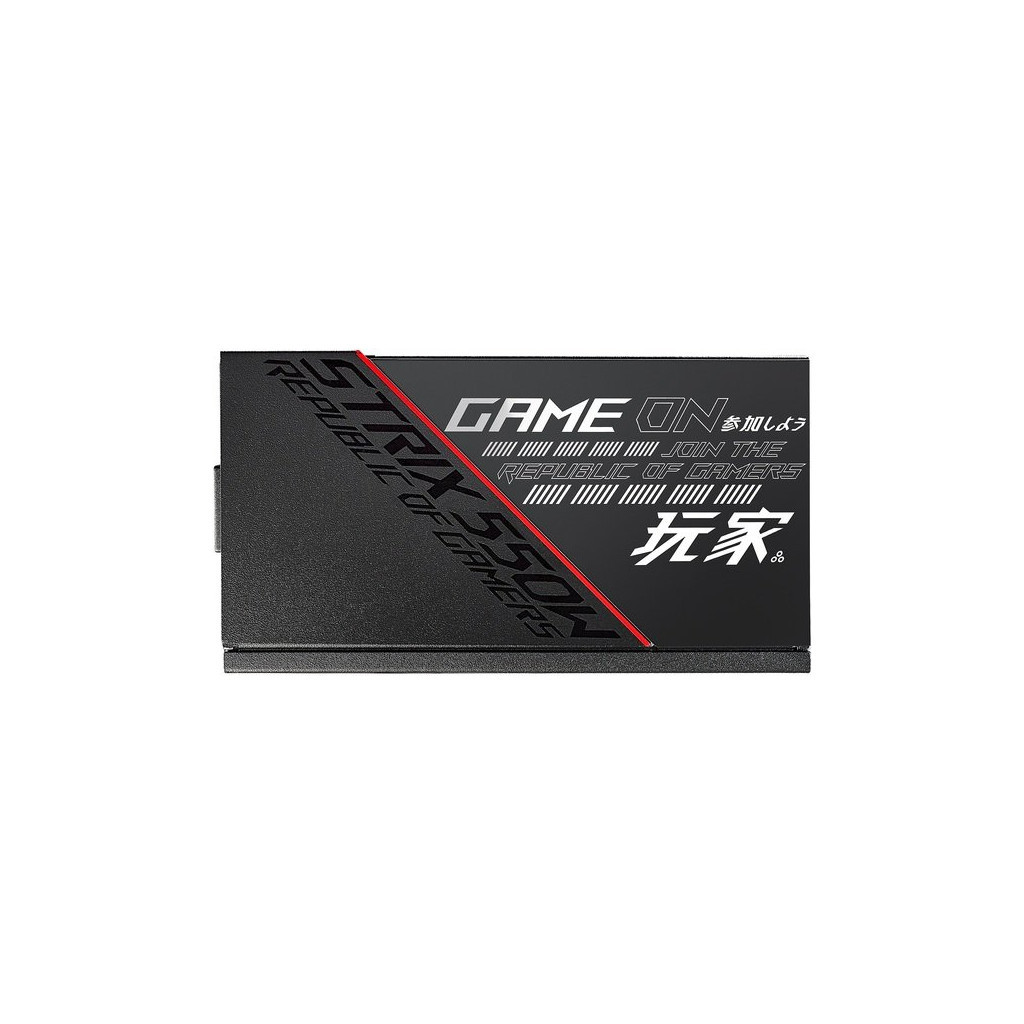 Блок живлення ASUS ROG STRIX (550W), >90, 80+ Gold, 135mm, 1xMB 24pin(20+4), 2xCPU 8pin(4+4), 3xMolex, 8xSATA, 2xP (90YE00A2-B0NA00) - изображение 8