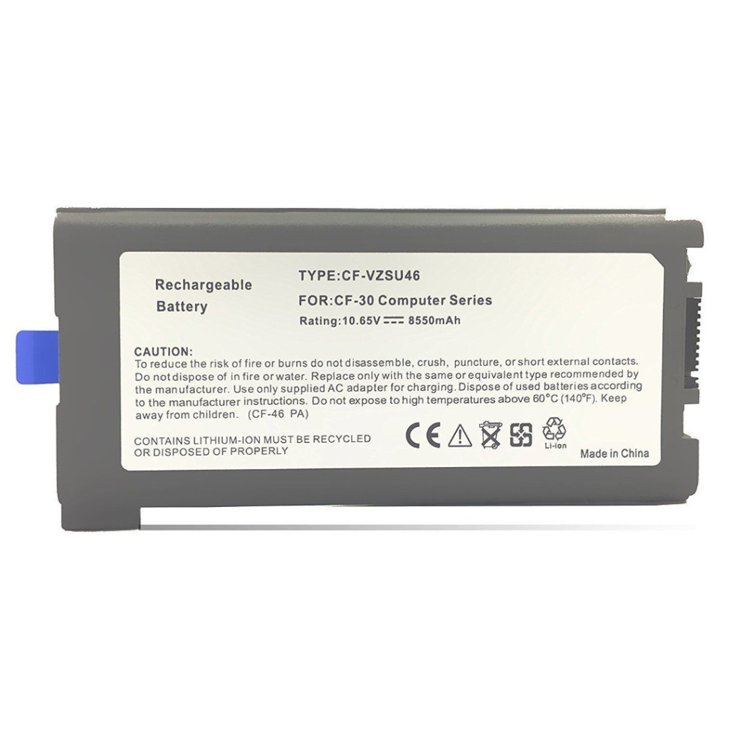 Акумулятор до ноутбука Panasonic ToughBook CF-30 CF-VZSU46, 8550mAh (87Wh), 9cell, 10.65V, Li-ion (A97017) - зображення 1