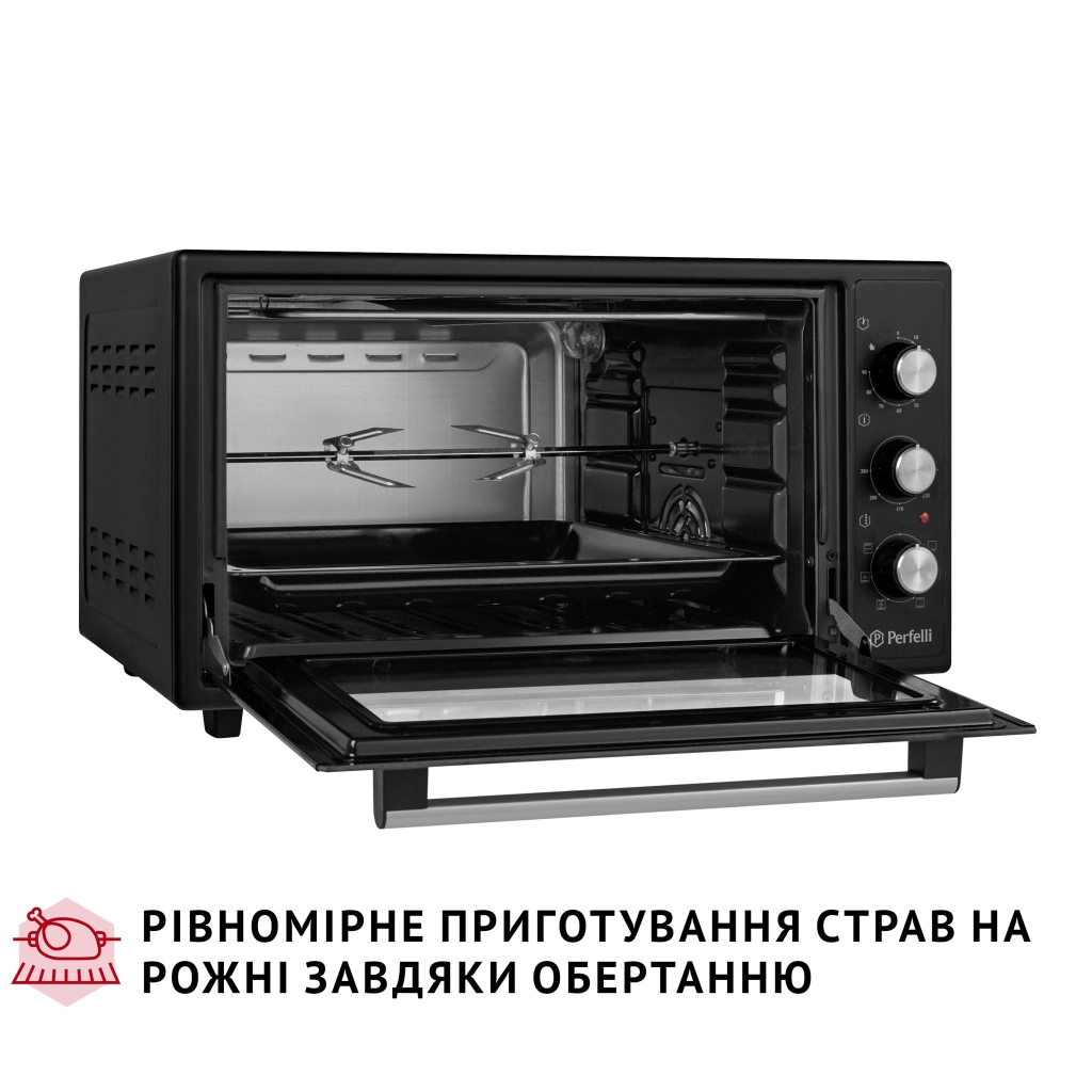 Електропіч Perfelli SIERRA 48 BLACK - зображення 9